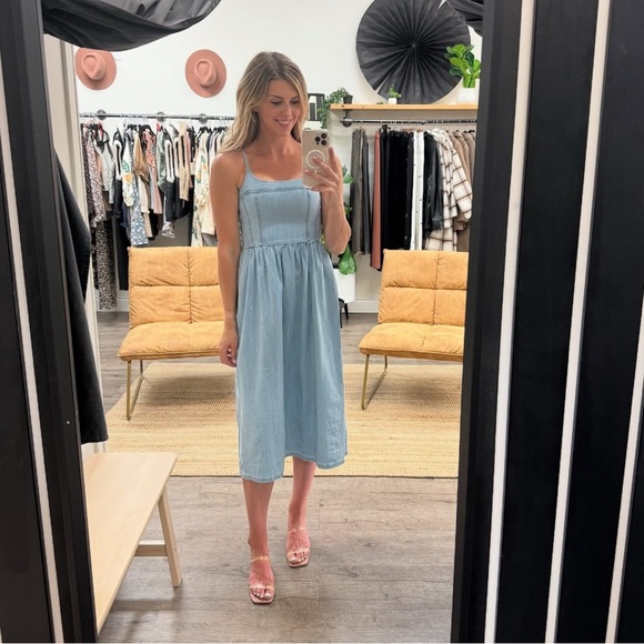 Levi's Dresses & Skirts - Levi’s Light Blue Denim Dress